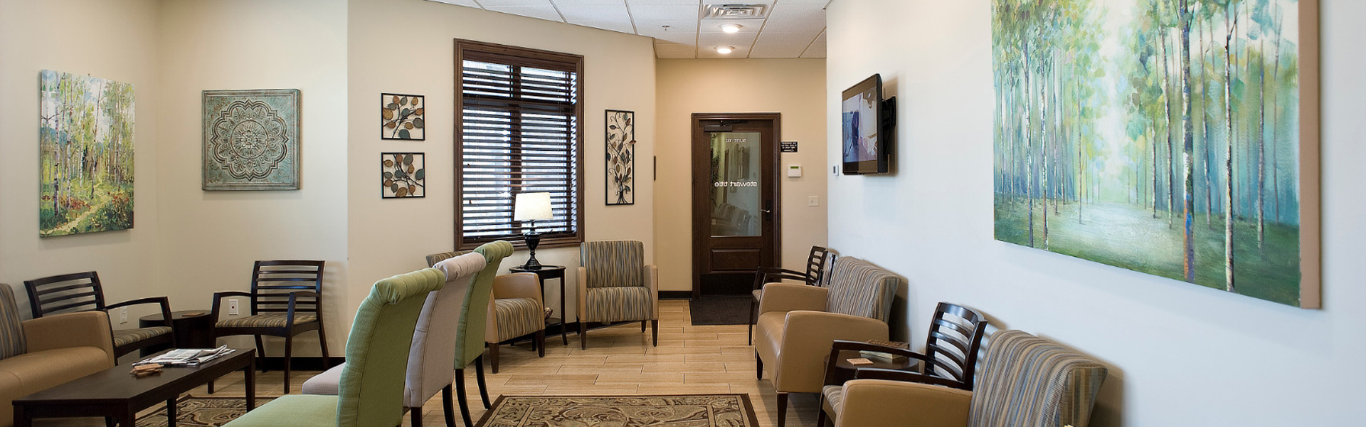 modern professional lobby